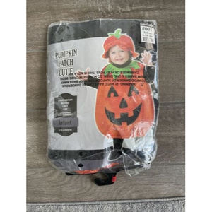 New Baby Girl Boy 2 Piece Costume "Pumpkin Patch Cutie Infant size 6-24 months